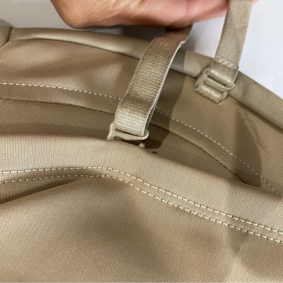 NEW Sincerely Jules cream light tan faux leather bustier - Picture 6 of 6